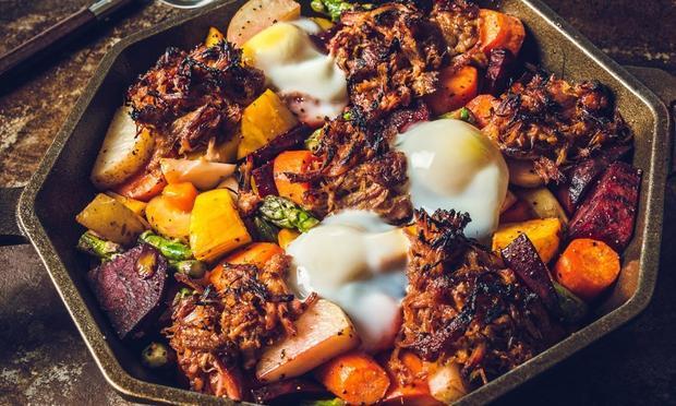 Bbq Pulled Pork Hash Recipe Traeger Grills 