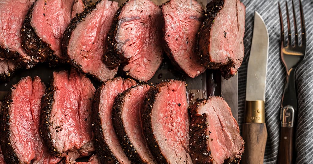 Espresso Coriander Rubbed Beef Tenderloin Traeger Grills